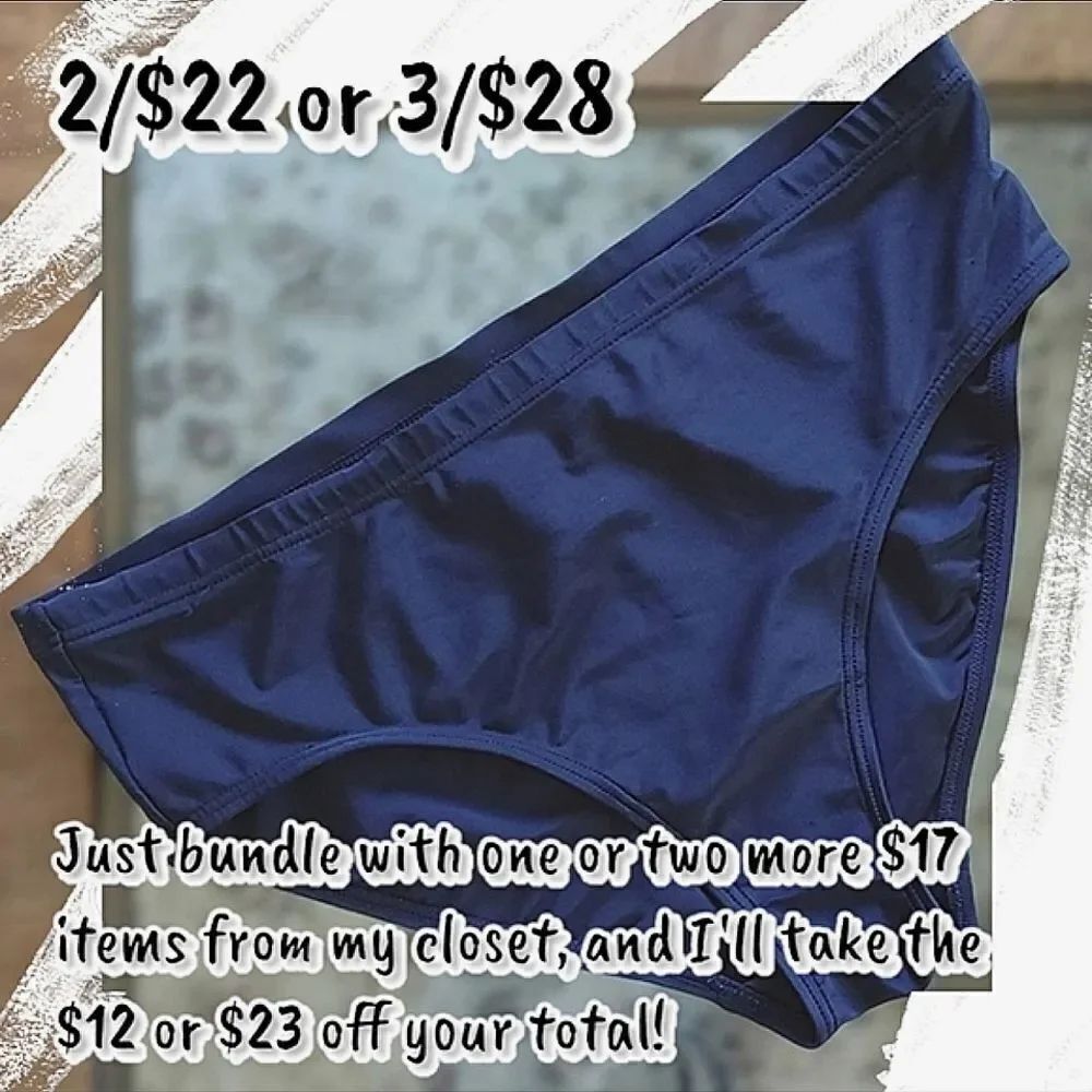 Silhouette Solution black bikini bottoms